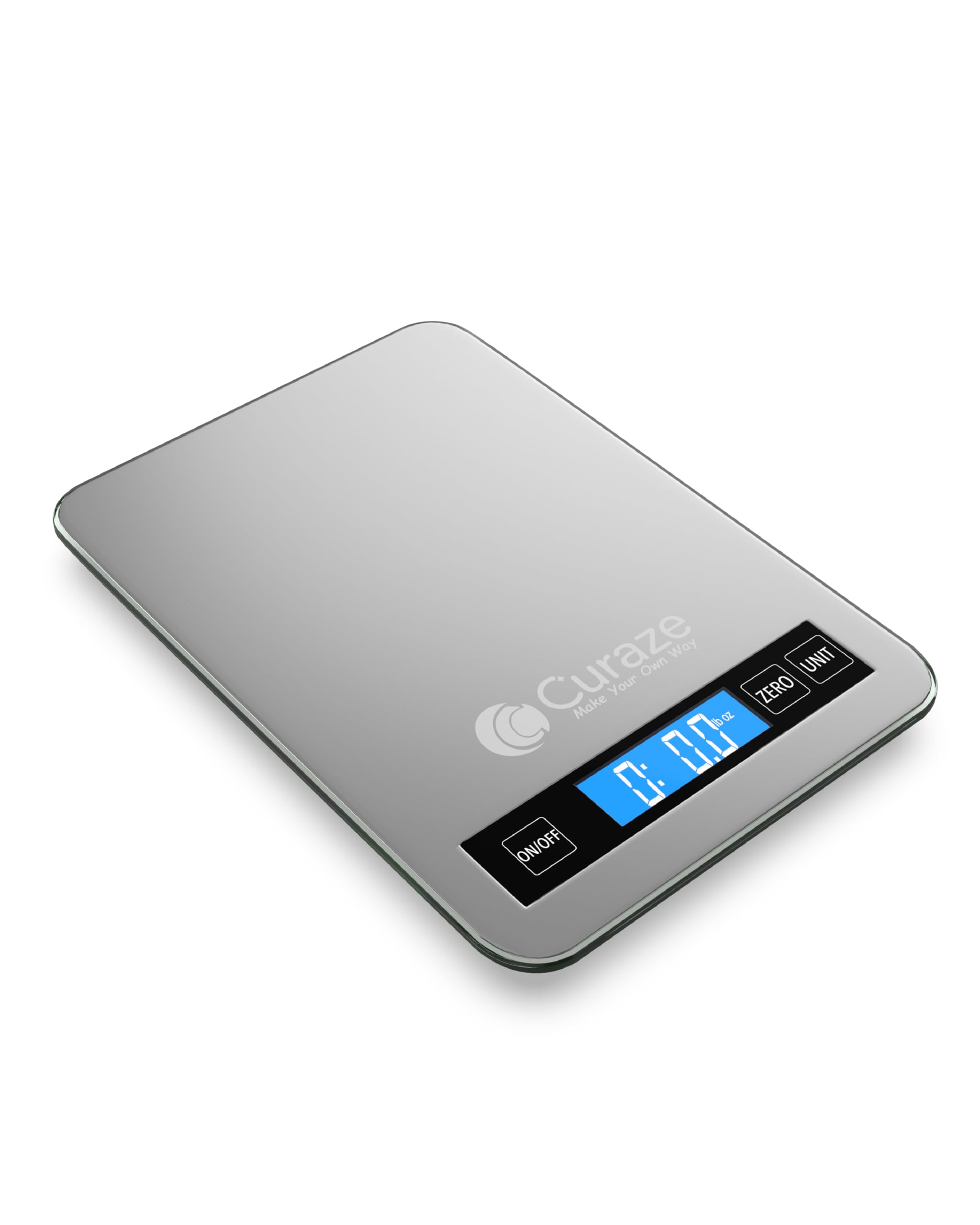 Curaze Digital Food Weight Machine For Kitchen Up To 10 Kg Capacity - Accurate Kitchen Weighing Scale For Home Baking, Cooking &